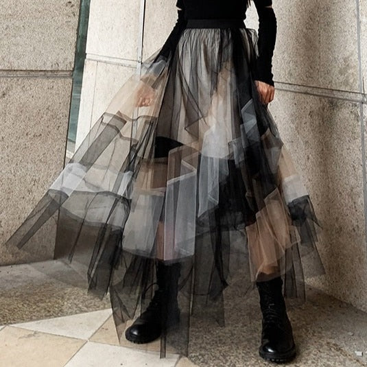 Long length Fashion Skirt