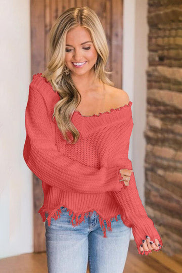 Dropped Shoulder Sweater