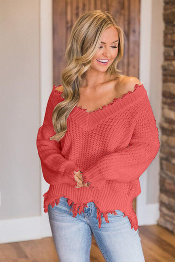 Dropped Shoulder Sweater