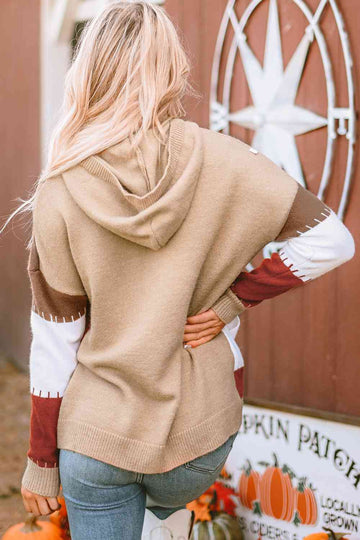 Long Sleeve Hooded Sweater